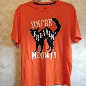Halloween Freaking Meowt tee
